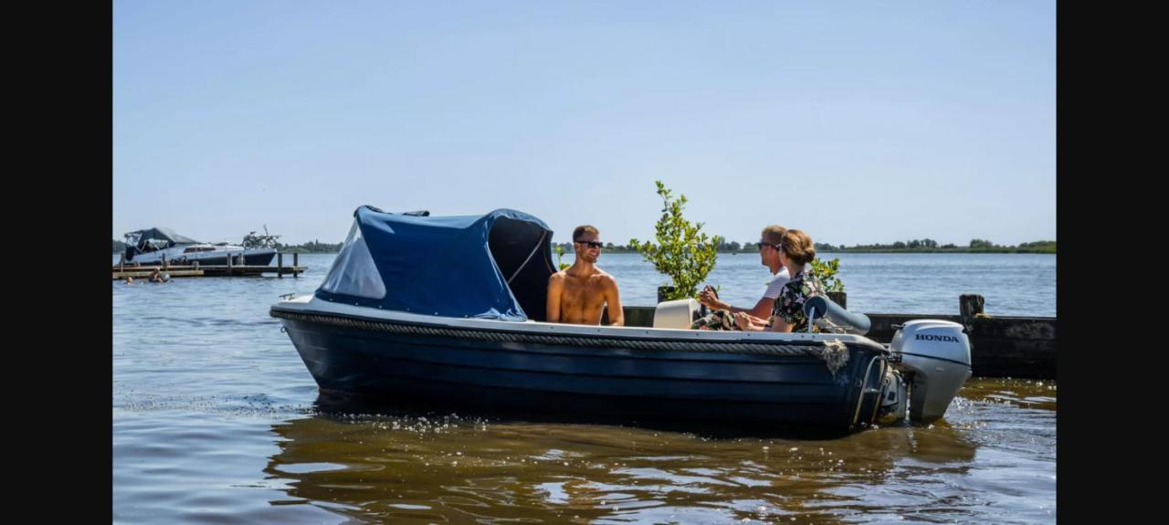 Kajuit423 6Pers 5Sterren Vakantiepark Bergumermeer Aan Het Water In Friesland Met Zwembad Villa Suameer ภายนอก รูปภาพ